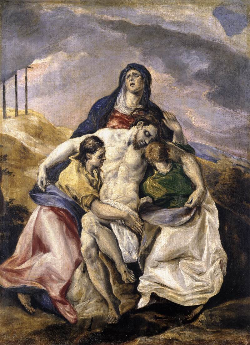 Piedad de El Greco