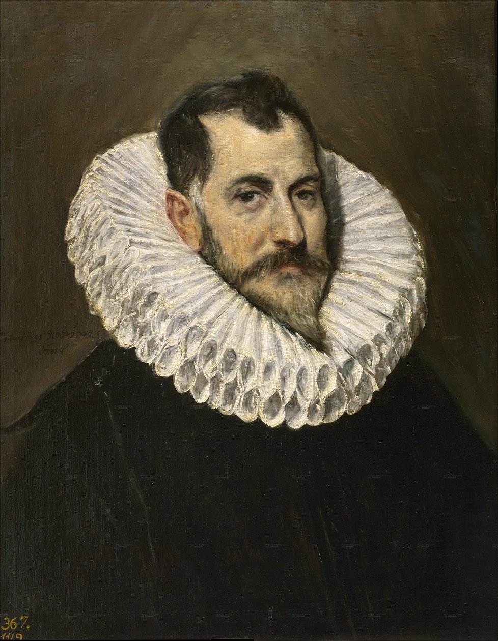 Retrato de Caballero Desconocido de El Greco