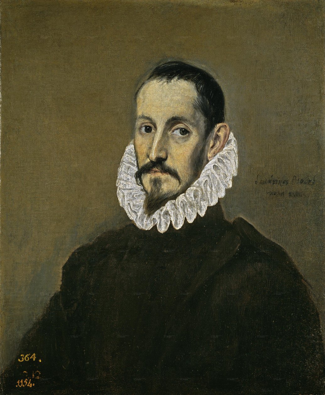Retrato de un Caballero Anónimo de El Greco