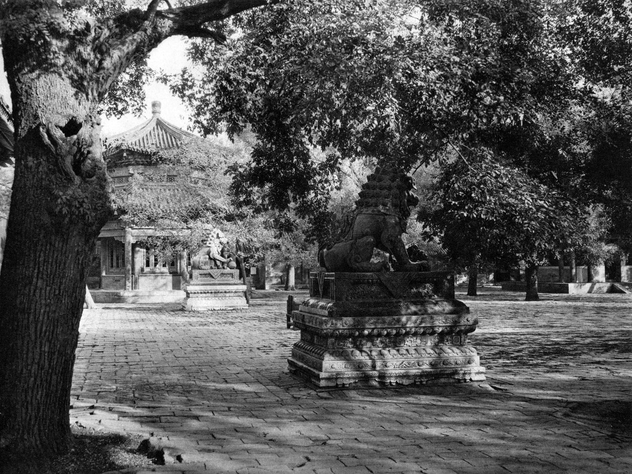 Templo Yonghe, Pekín de Donald Mennie