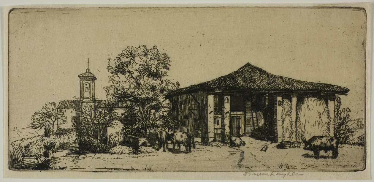 Una granja toscana de Donald Shaw MacLaughlan