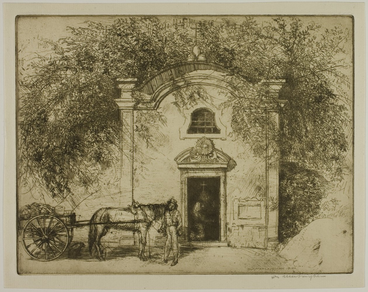 Una capilla al borde del camino de Donald Shaw MacLaughlan