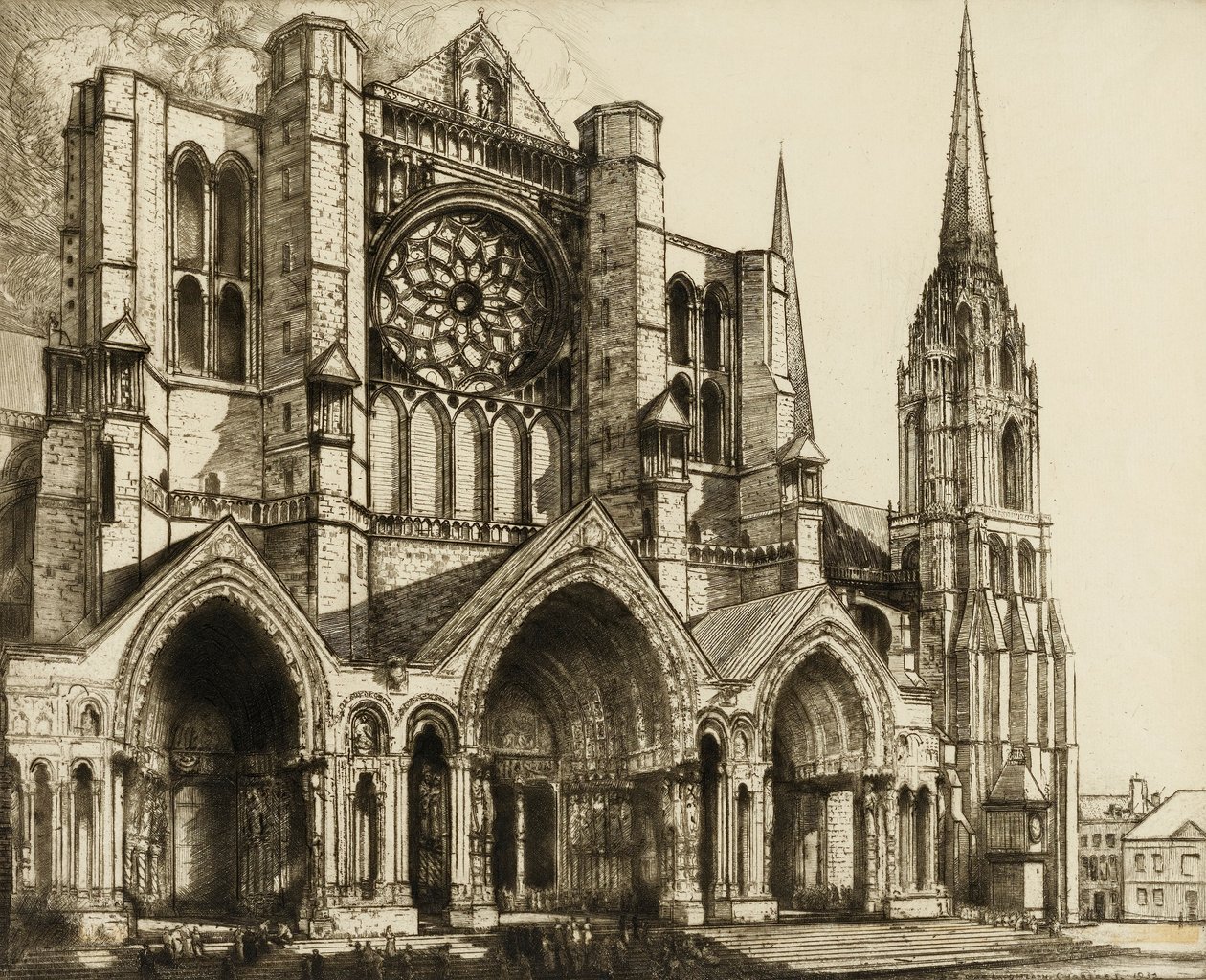 Chartres, Portal Norte de Donald Shaw MacLaughlan