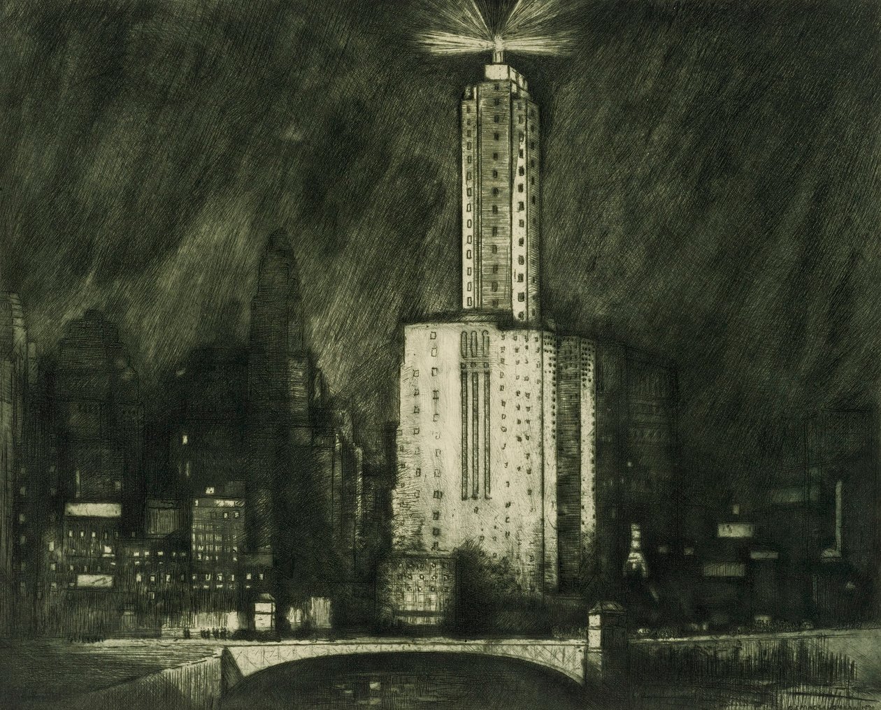 Chicago, el Wacker Drive de Donald Shaw MacLaughlan