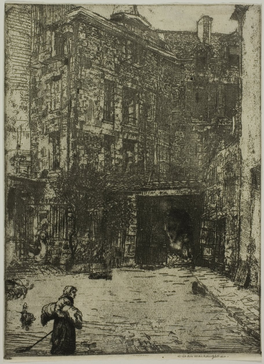 Cour de Commerce, París de Donald Shaw MacLaughlan