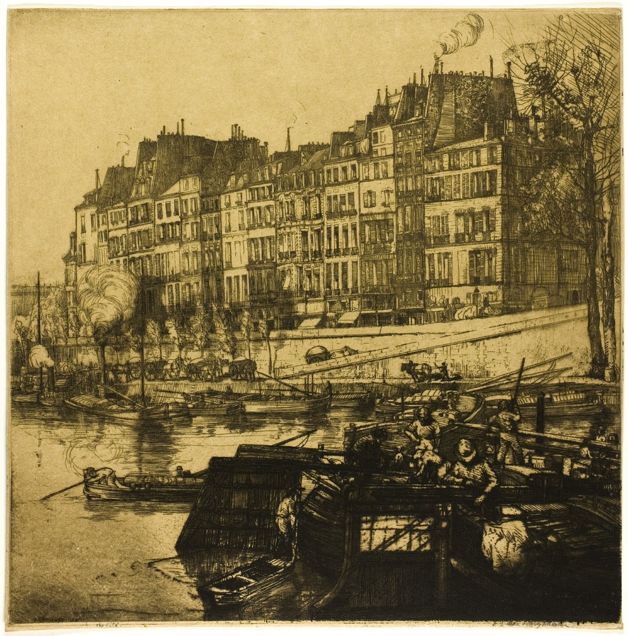 La Cité, París de Donald Shaw MacLaughlan