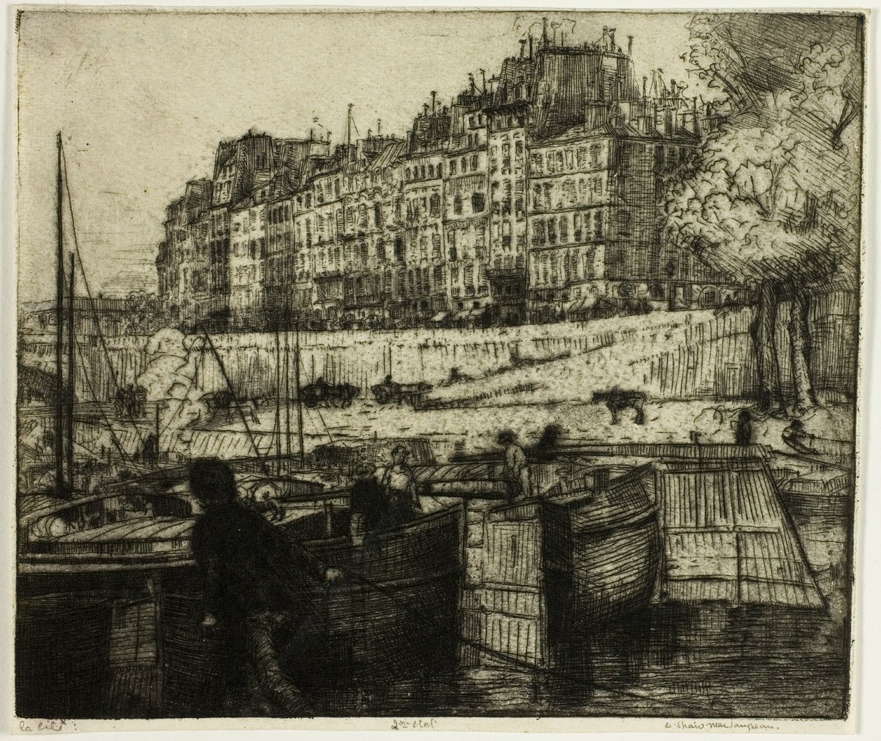 La Cité, París de Donald Shaw MacLaughlan