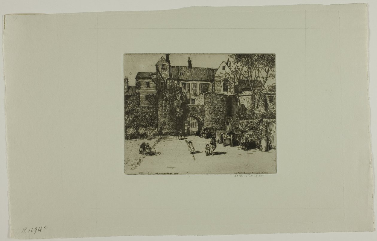 La Porte Gayole, Boulogne-sur-Mer de Donald Shaw MacLaughlan