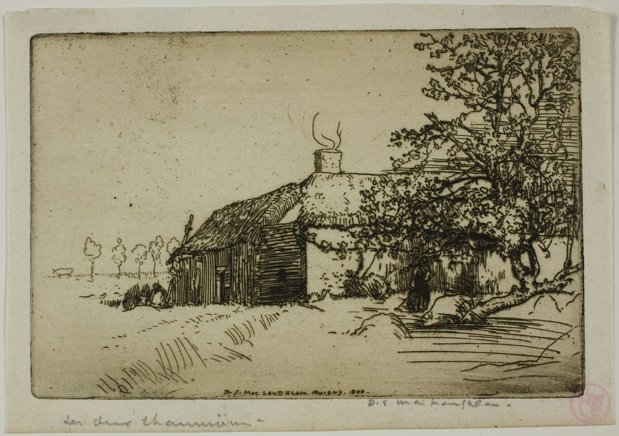 Las dos cabañas de Donald Shaw MacLaughlan