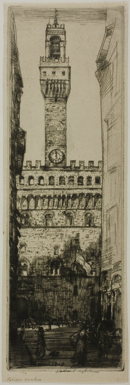 Palazzo Vecchio, Florencia de Donald Shaw MacLaughlan