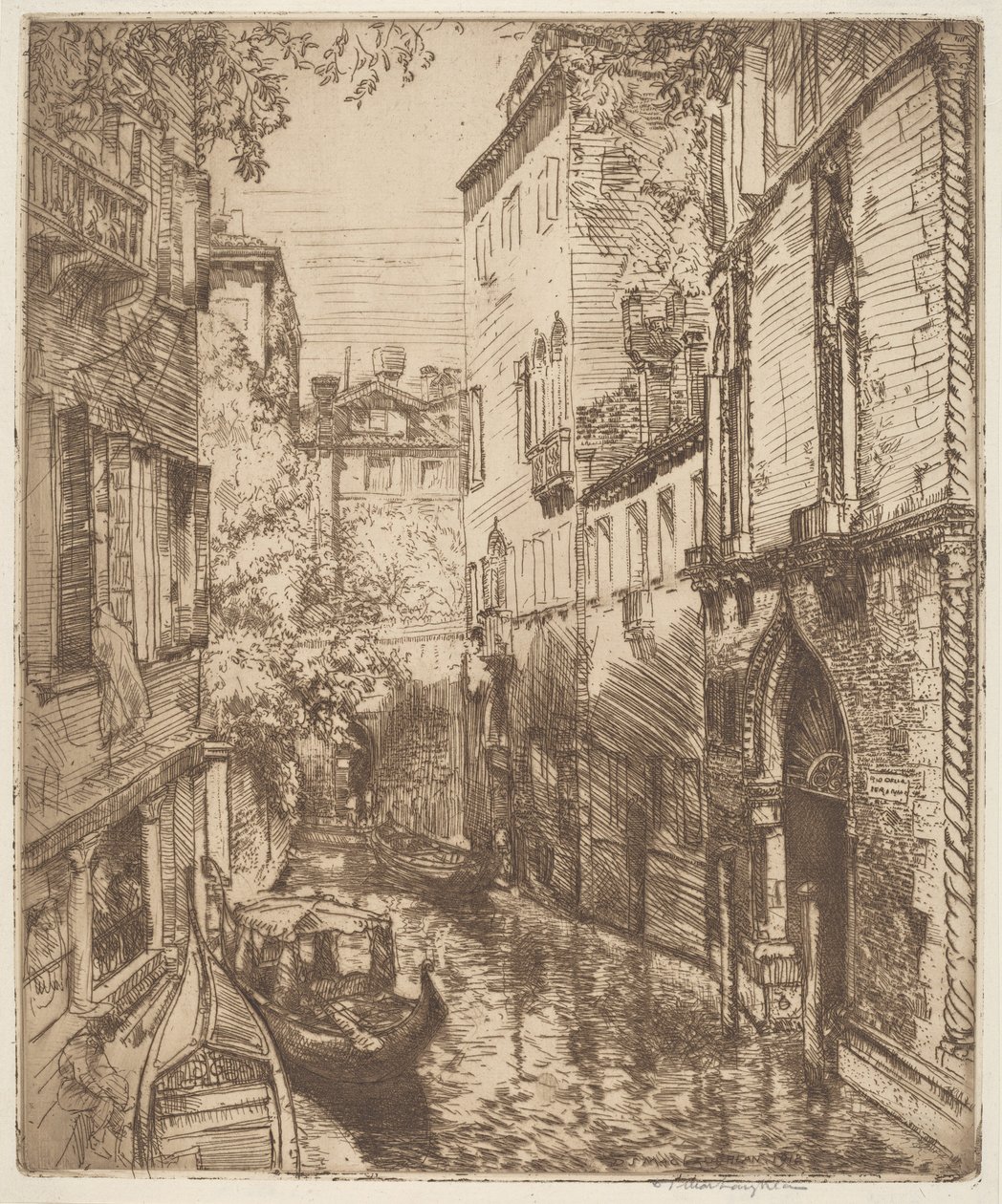 Río delle Verona, Venecia de Donald Shaw MacLaughlan