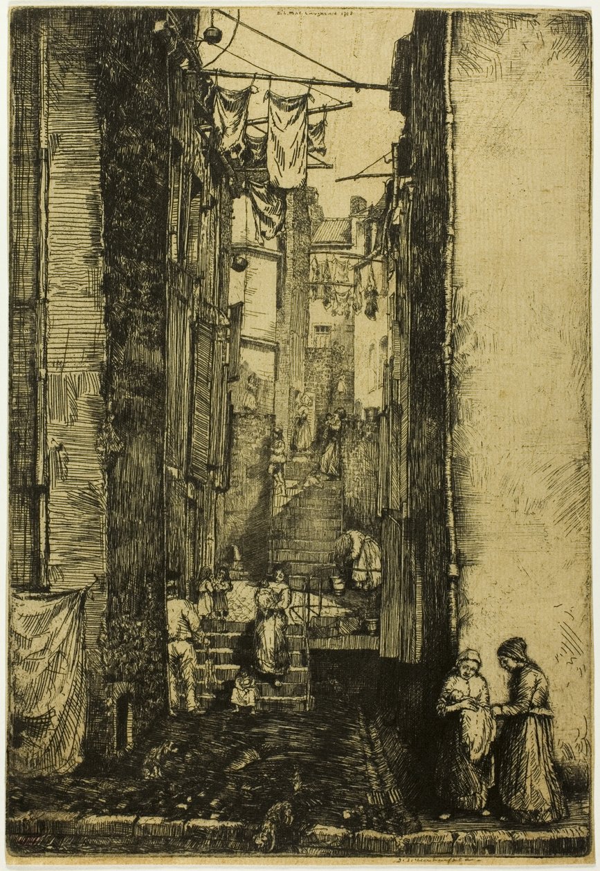Ruelle du Pêcheur de Donald Shaw MacLaughlan