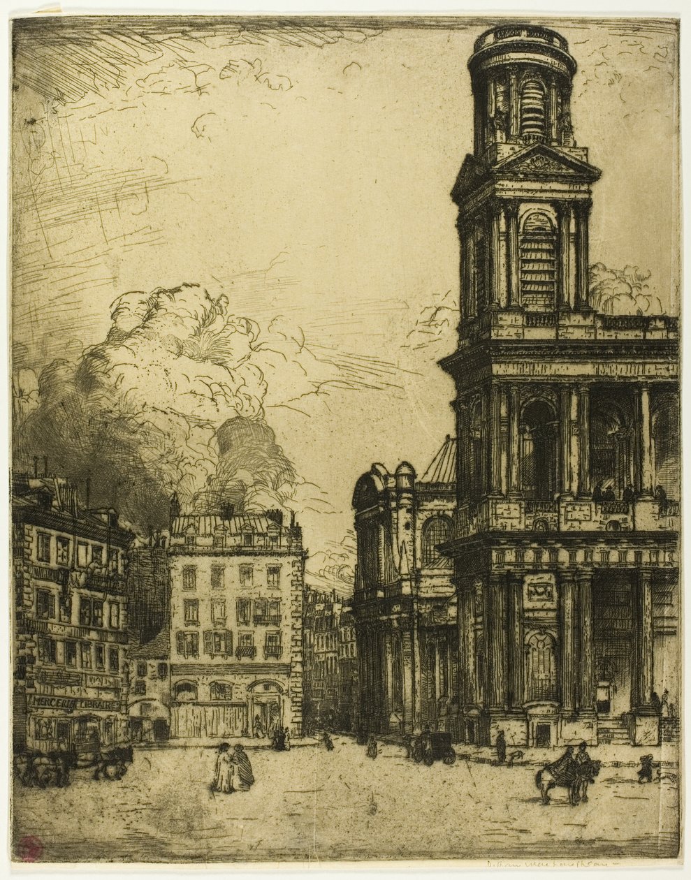 Saint Sulpice, París: La Gran Torre de Donald Shaw MacLaughlan