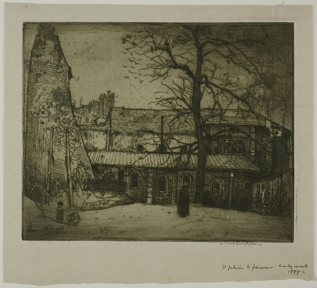 San Julien-le-Pauvre de Donald Shaw MacLaughlan