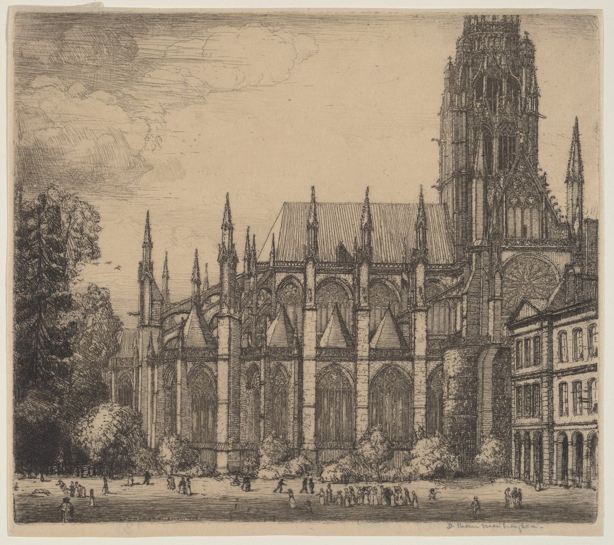 San Ouen, Rouen de Donald Shaw MacLaughlan
