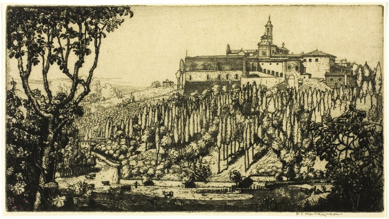 La Certosa, Florencia de Donald Shaw MacLaughlan