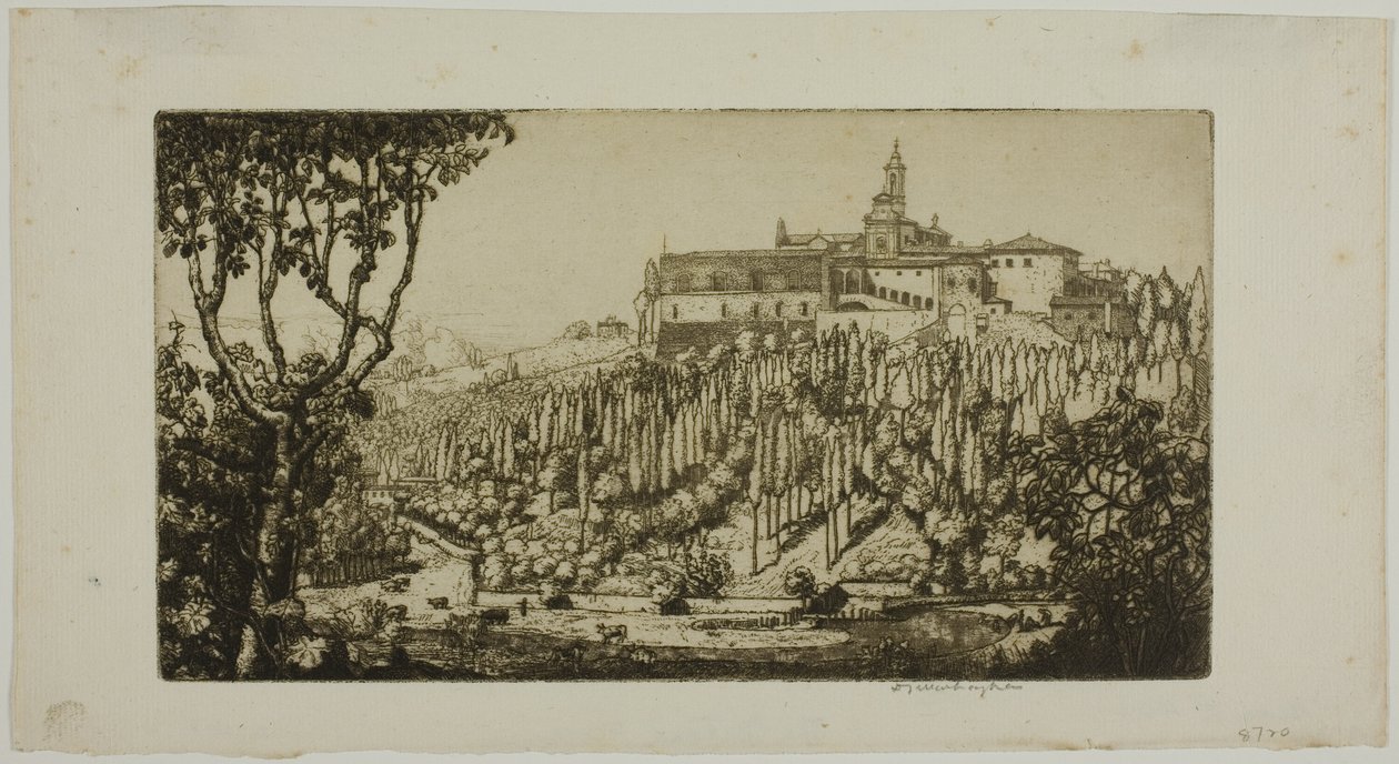 La Certosa, Florencia de Donald Shaw MacLaughlan