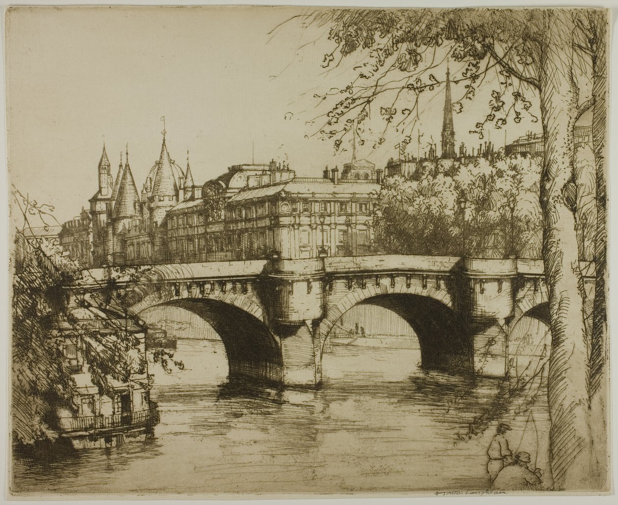 La Conciergerie, París de Donald Shaw MacLaughlan