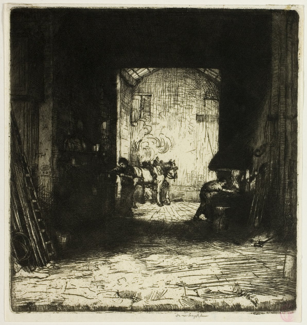 La pequeña fragua de Donald Shaw MacLaughlan