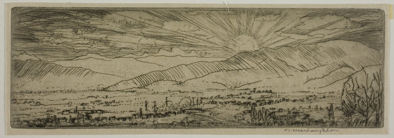 Valle del Arno de Donald Shaw MacLaughlan