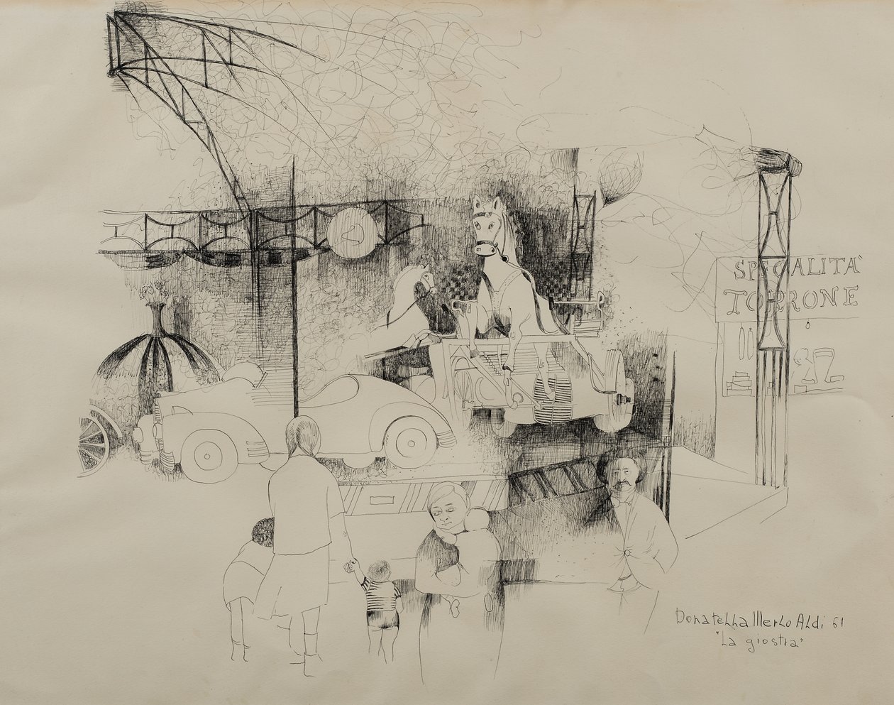 El carrusel de Donatella Merlo