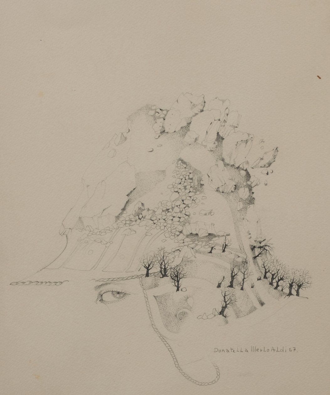 El casco de Donatella Merlo