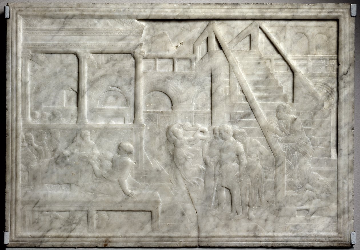 La Fiesta de Herodes de Donatello