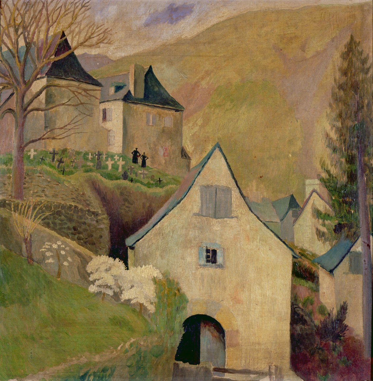 Iglesia de montaña, Larrau de Dora Carrington