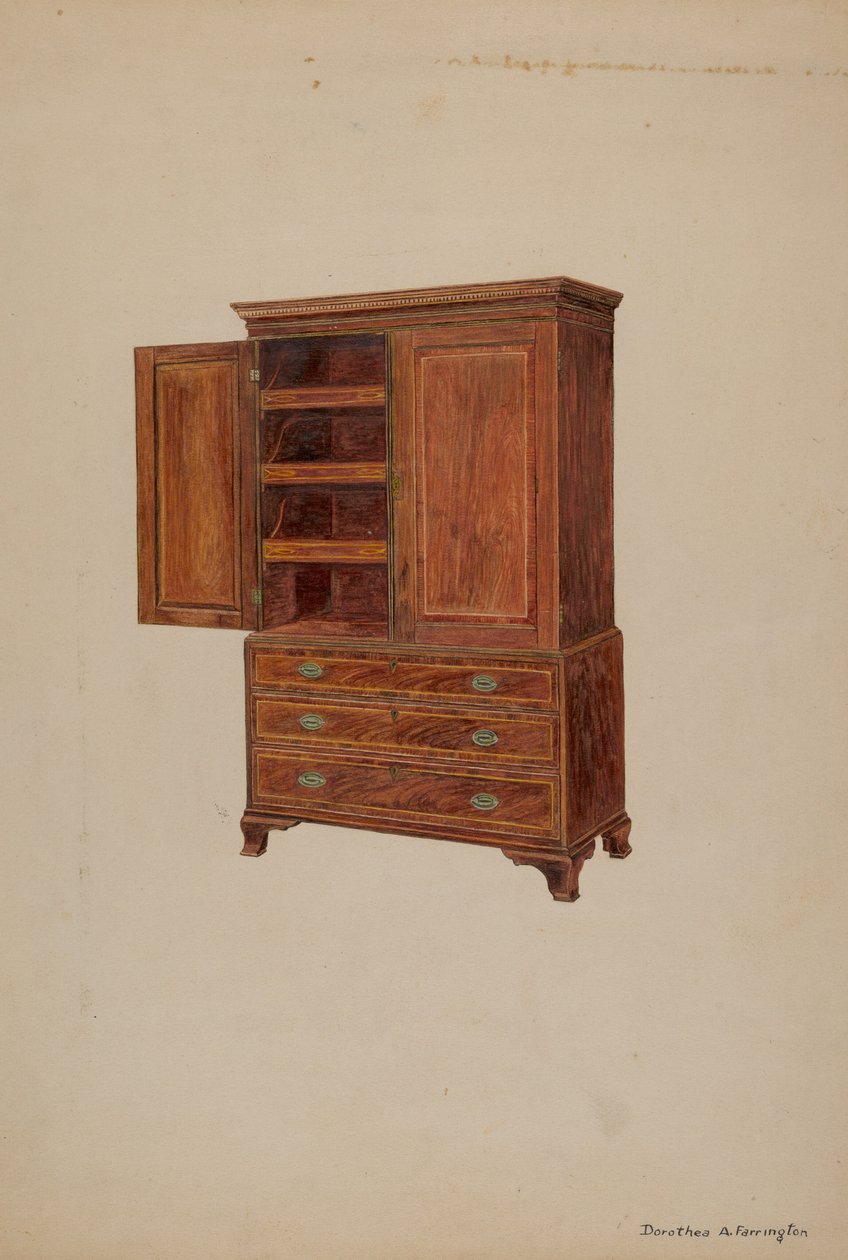 Armario de lino de Dorothea A. Farrington