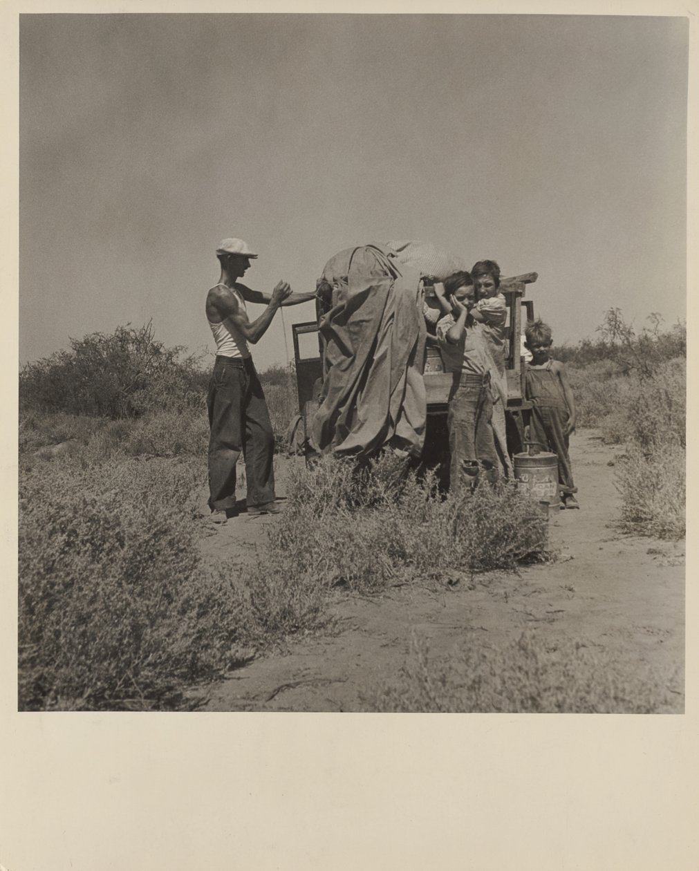 Transitorios, Nuevo México de Dorothea Lange