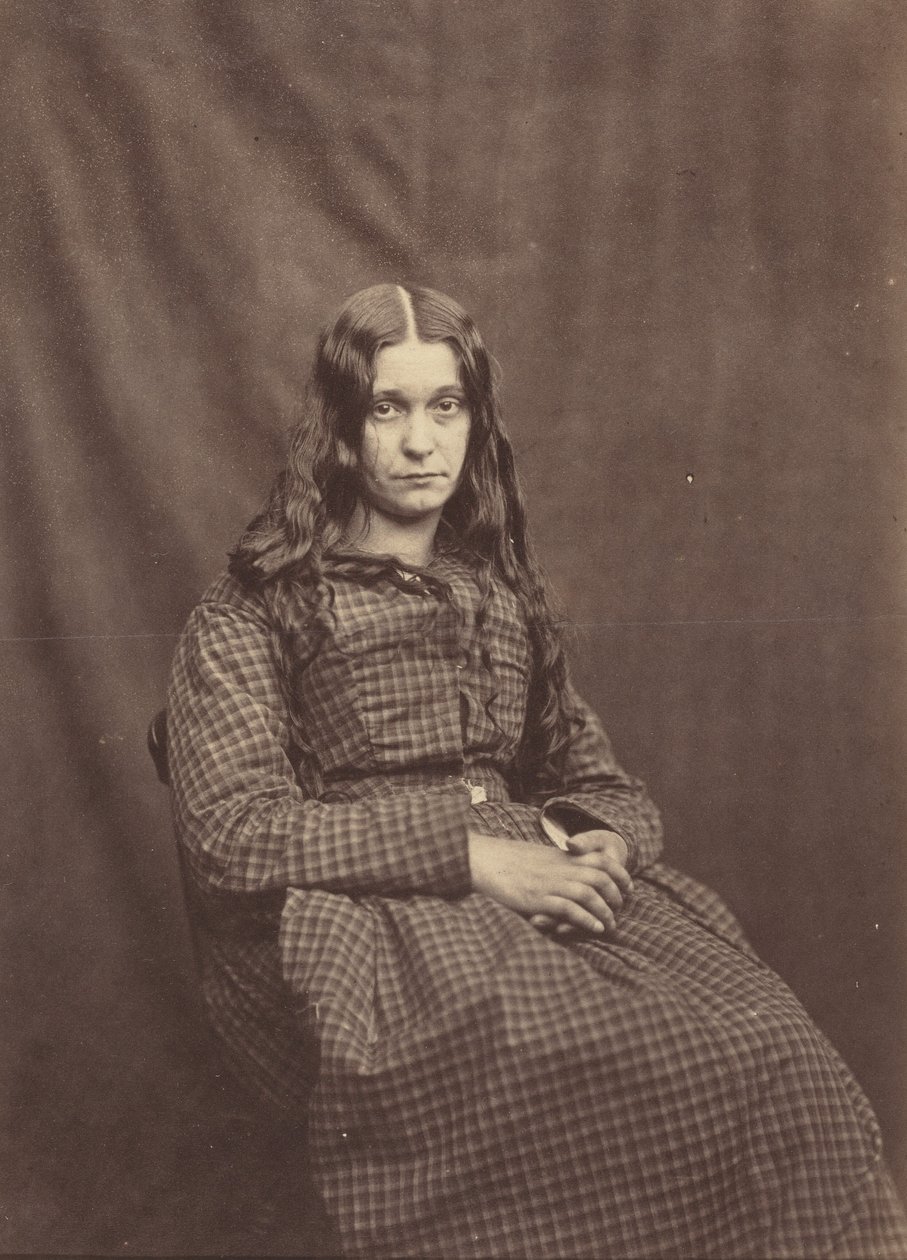 Mujer, Asilo del Condado de Surrey de Dr. Hugh Welch Diamond