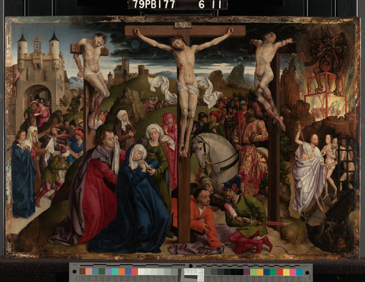 La crucifixión de Dreux Budé Master