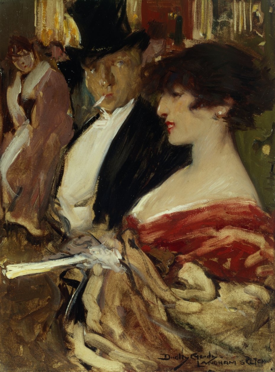 En la Ópera de Dudley Hardy