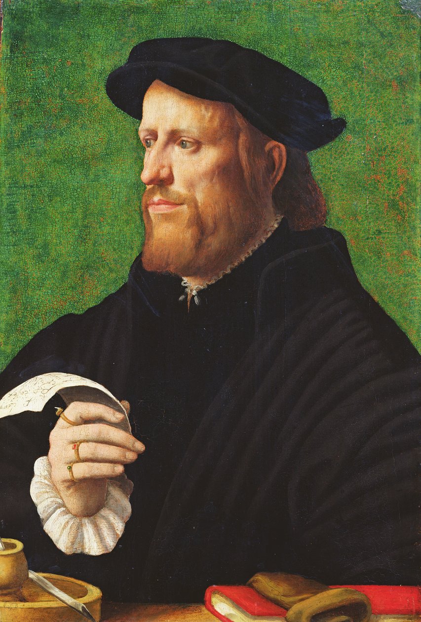 Retrato de un hombre, 1575 de Dutch School