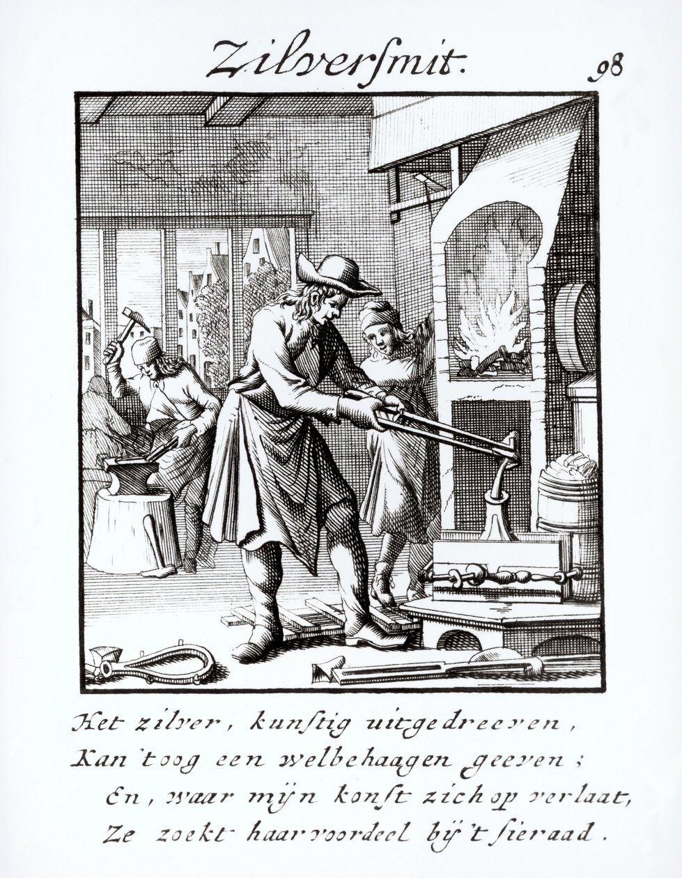 El platero, 1718 de Dutch School