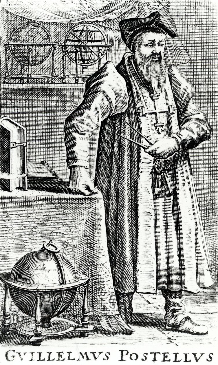 Guillelmus Postellus, siglo XVII de Dutch School