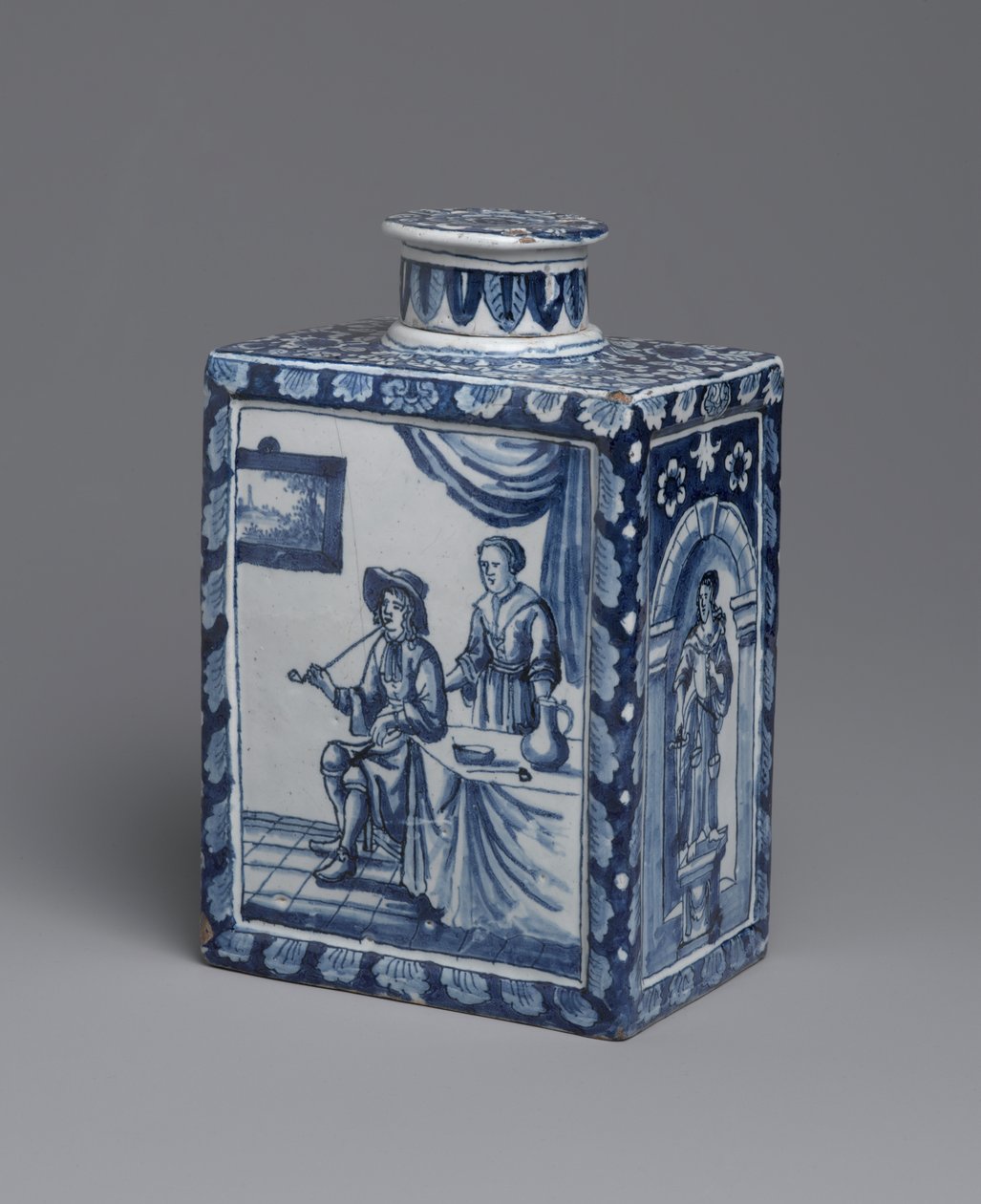Caja de té, c.1698 de Dutch School