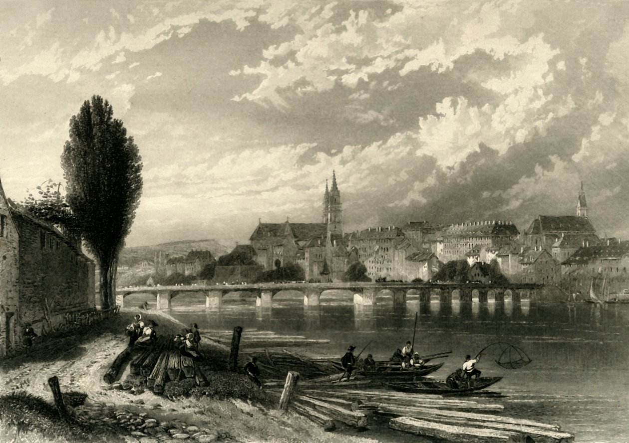 Basilea, c. 1872 de E I Roberts
