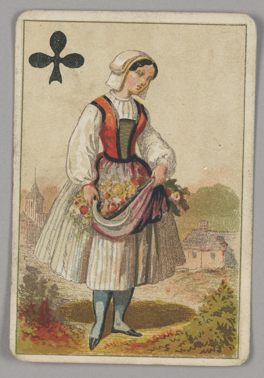 Reina de tréboles de E. Le Tellier