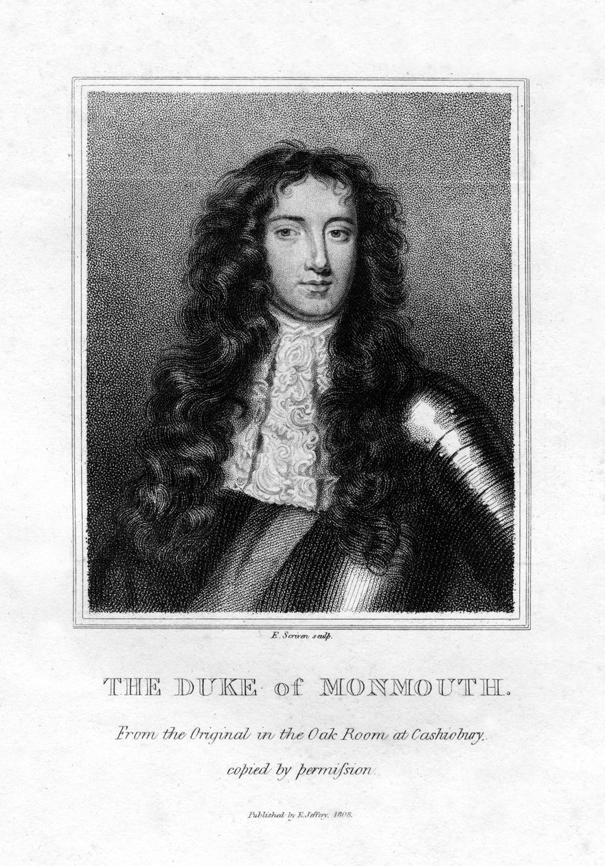 James, Duque de Monmouth, 1806 de E. Scriven