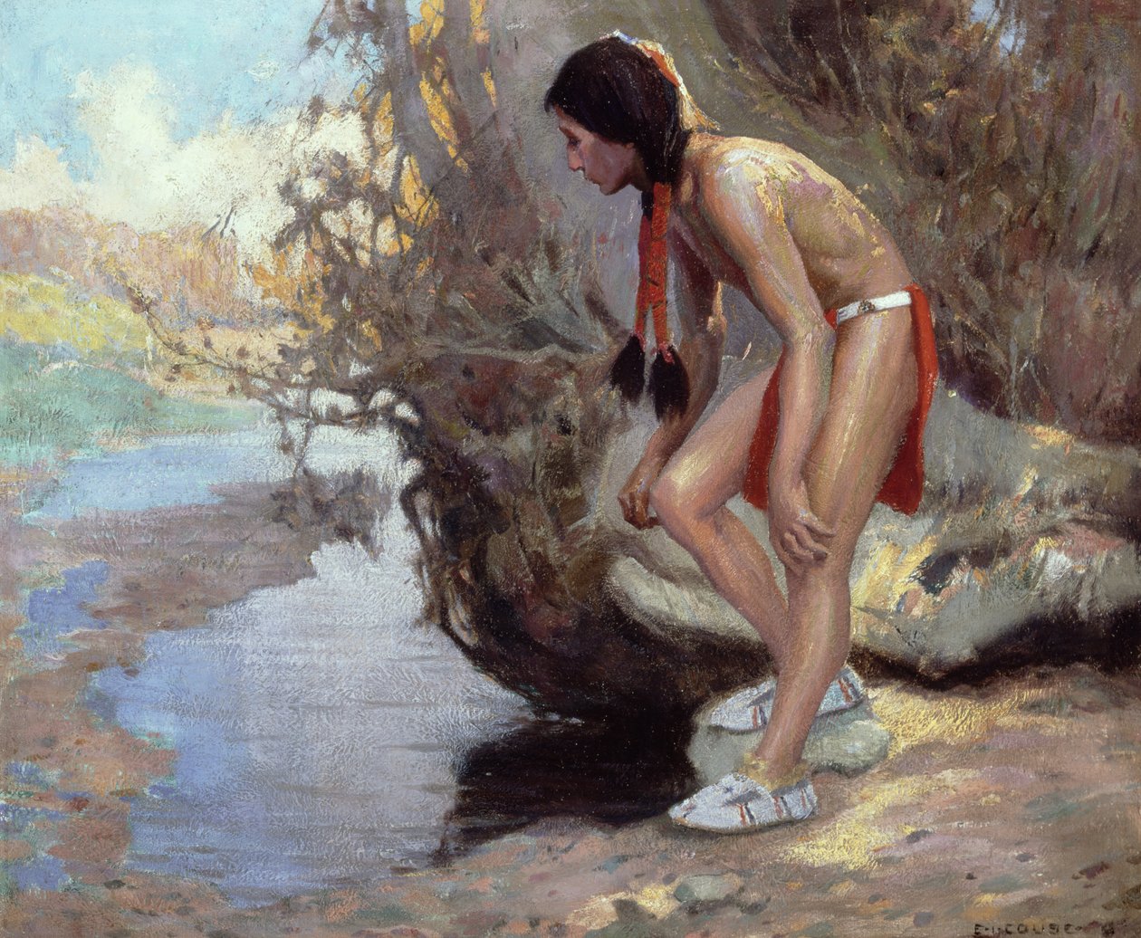 En emboscada, 1915-16 de Eanger Irving Couse