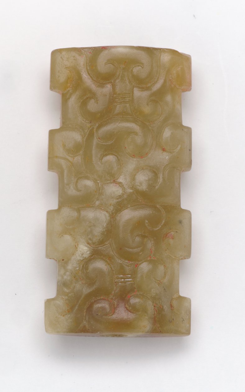 Colgante rectangular de Eastern Zhou Dynasty Chinese School