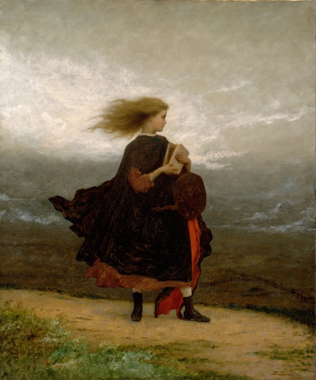 La chica que dejé atrás de Eastman Johnson