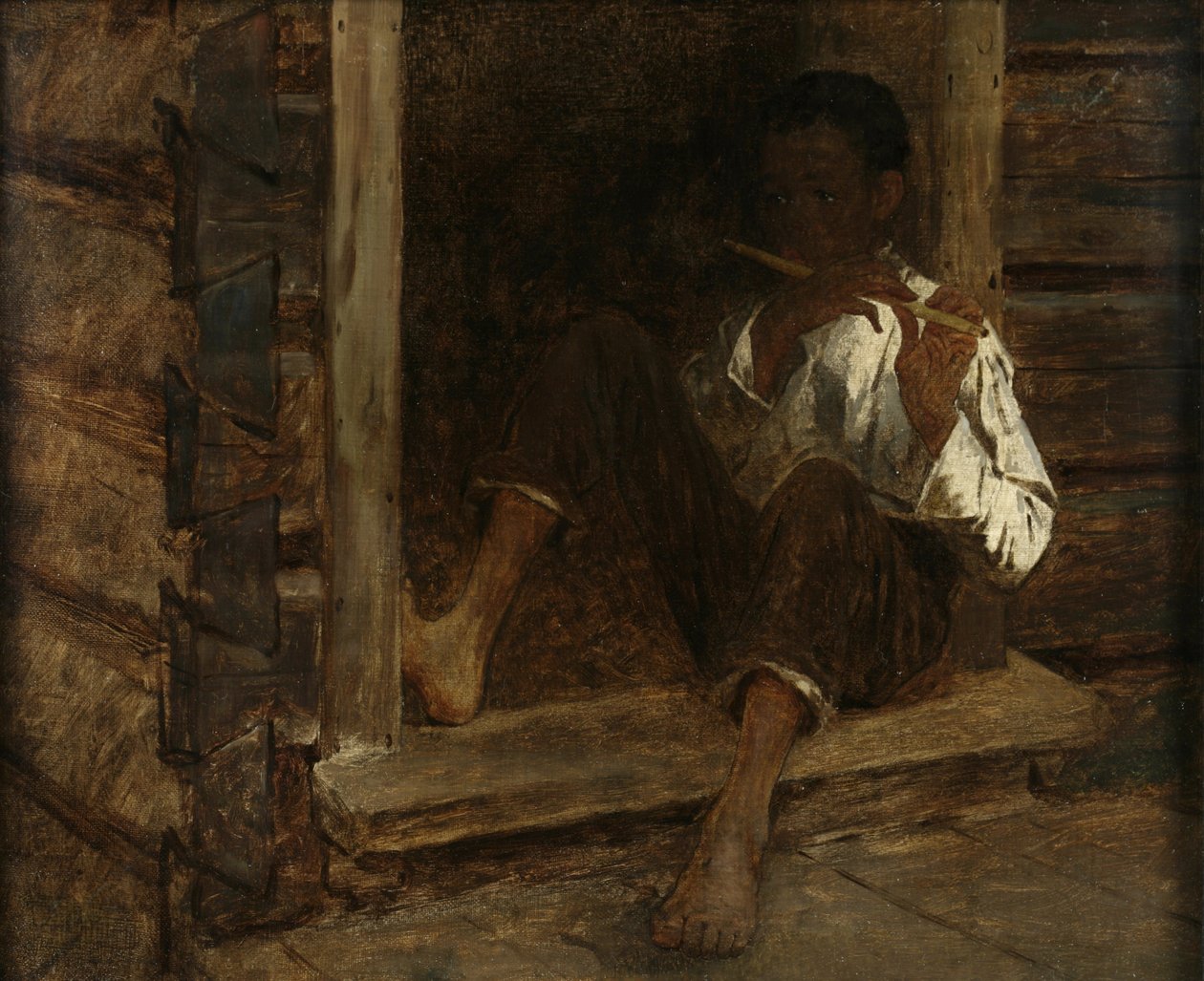 Chico negro, c.1860-61 de Eastman Johnson