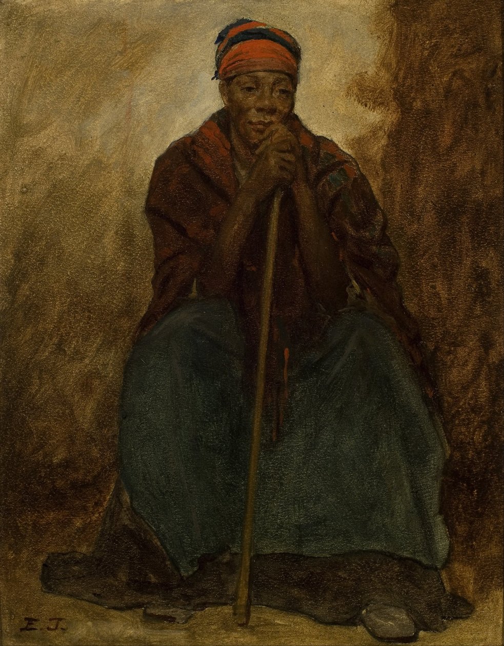 Dinah, Retrato de una negra de Eastman Johnson