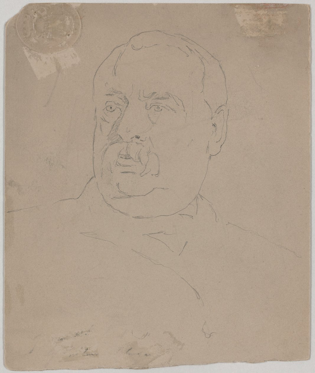 Grover Cleveland [verso] de Eastman Johnson