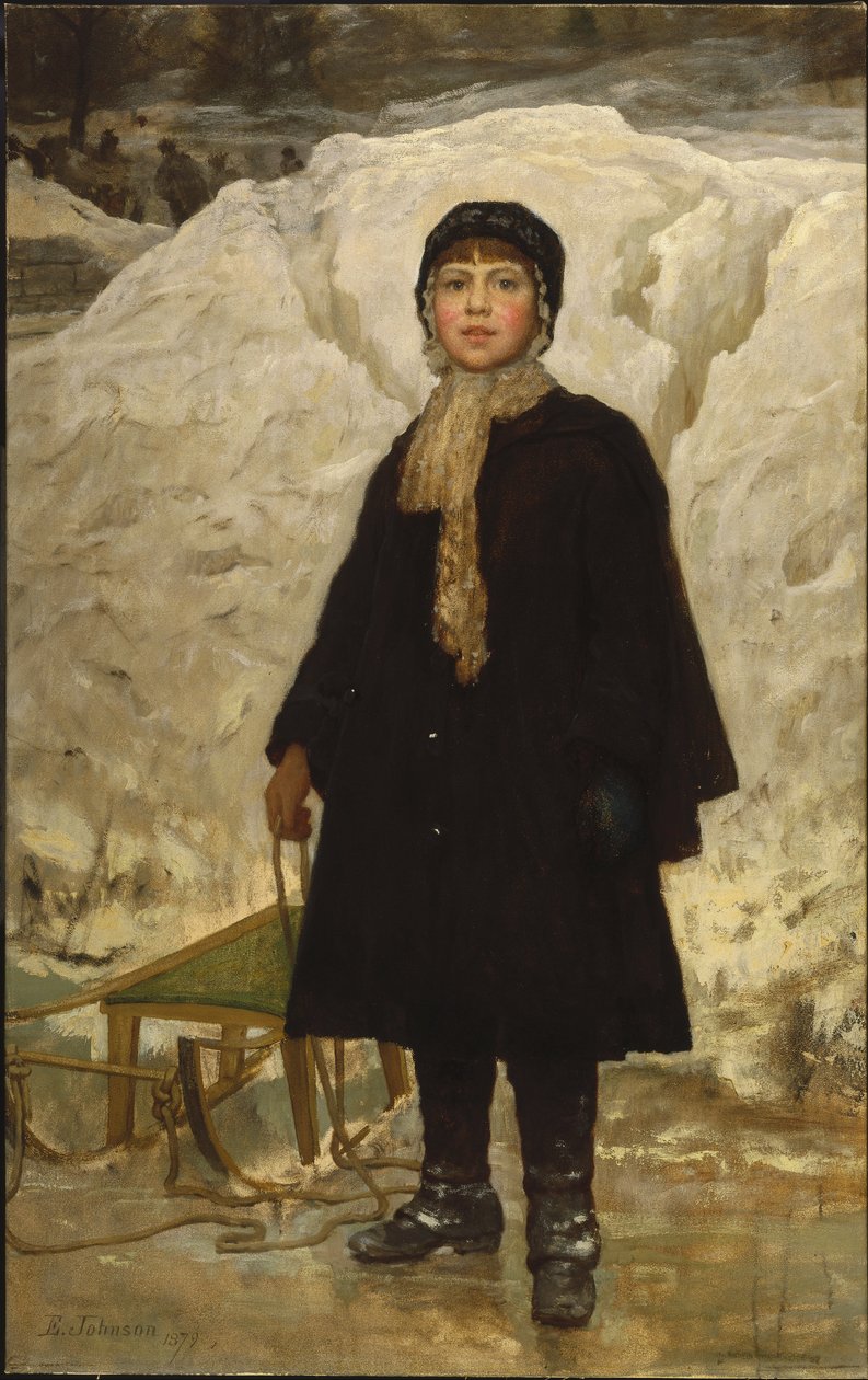 Retrato de un niño de Eastman Johnson