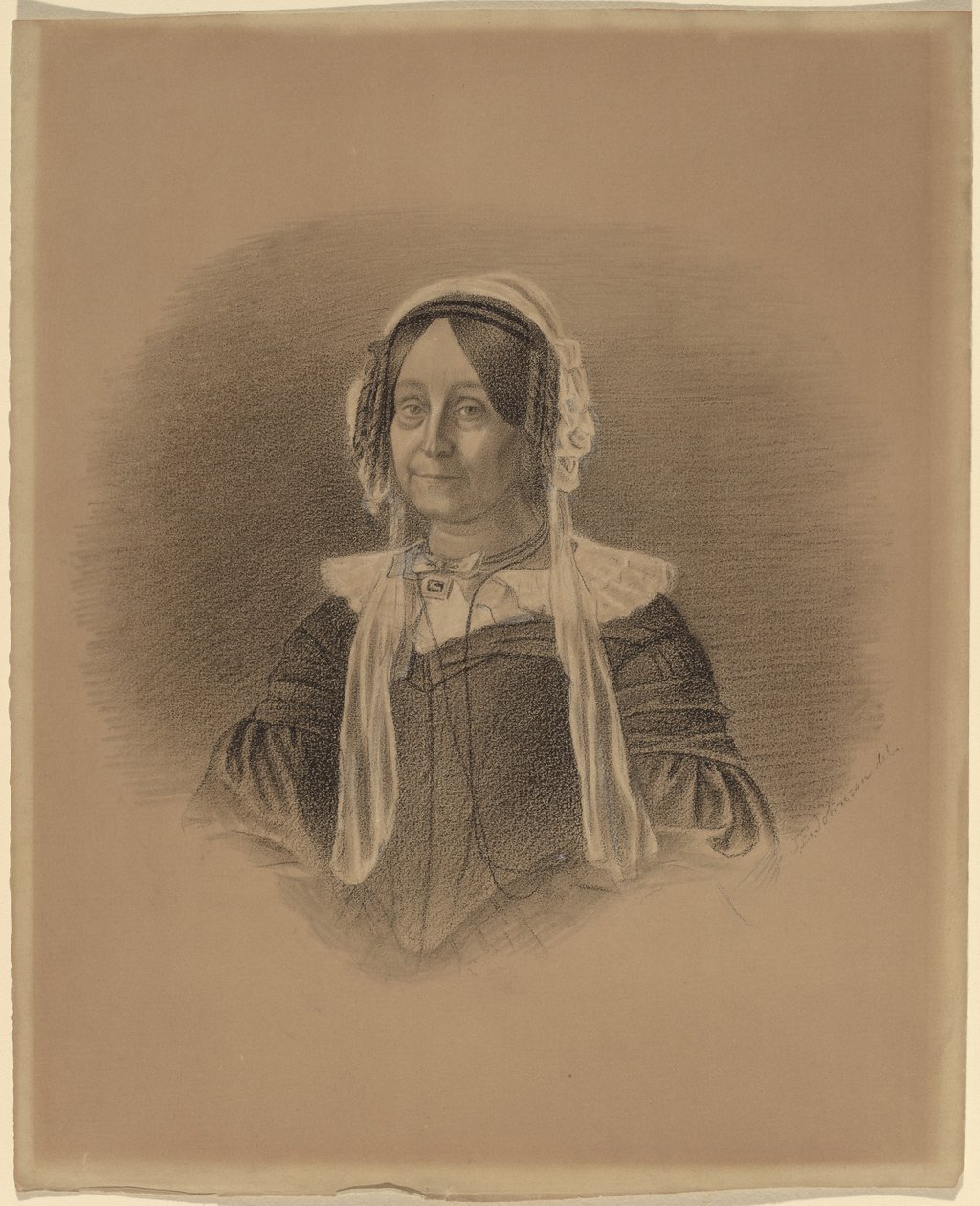 Retrato de una Anciana de Eastman Johnson