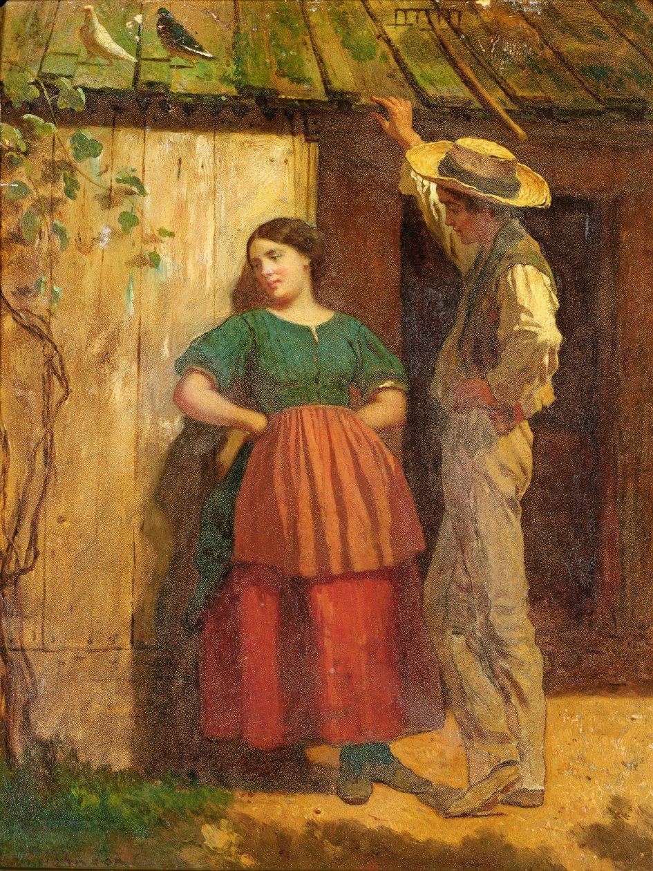 Cortejo rústico de Eastman Johnson