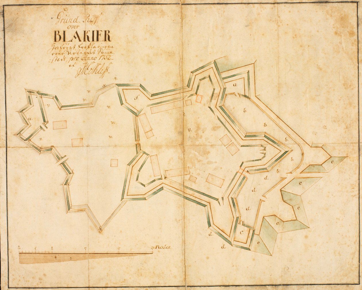 Plano de Blakier de Eckleff